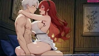 Hentai Koca, Seksi Düğün Kıyafetiyle Kızıl Karısını Fena Halde Beceriyor.